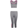 Holly Crop Top And Capri Running Legging