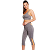 Holly Crop Top And Capri Running Legging